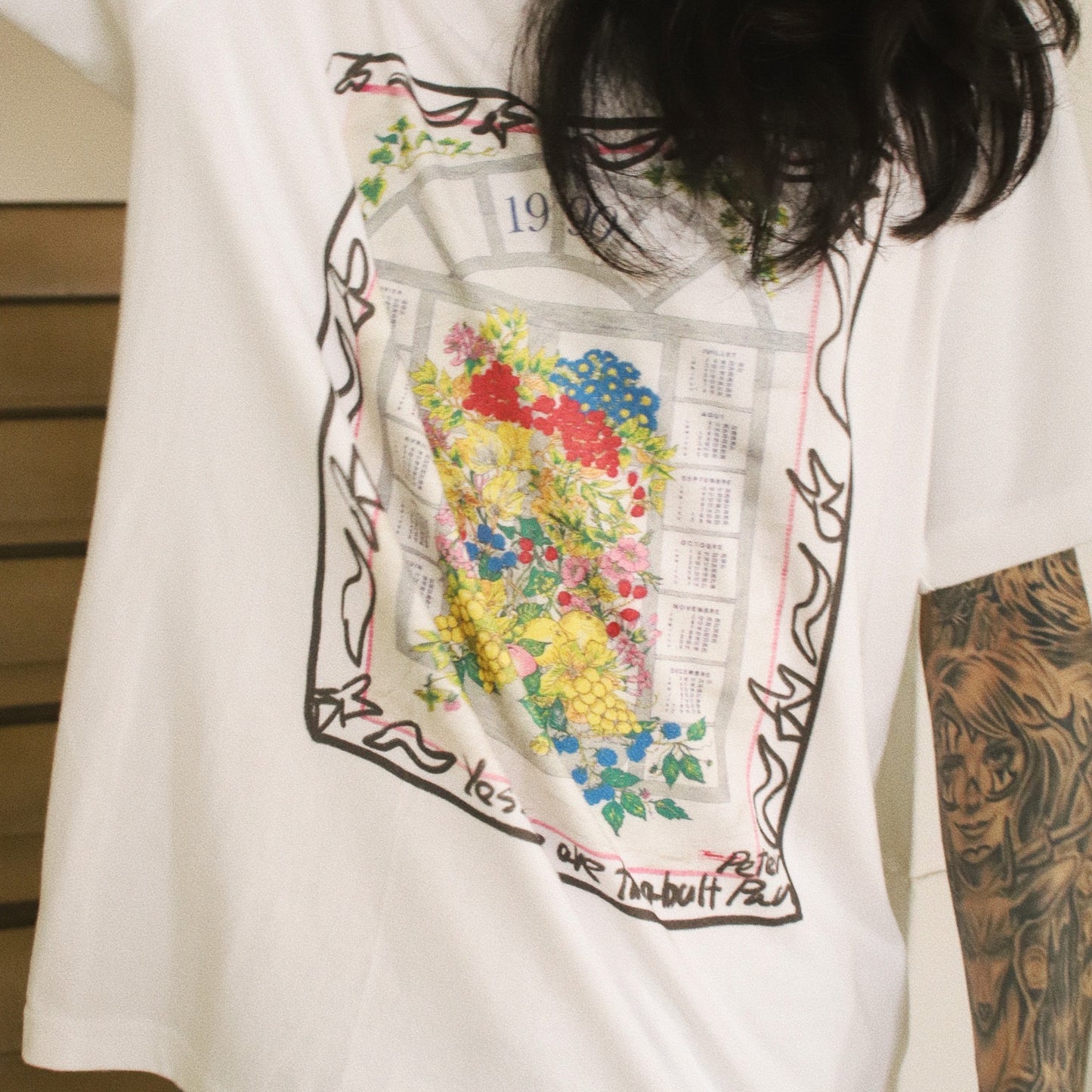 Calendar T shirt "Flower"