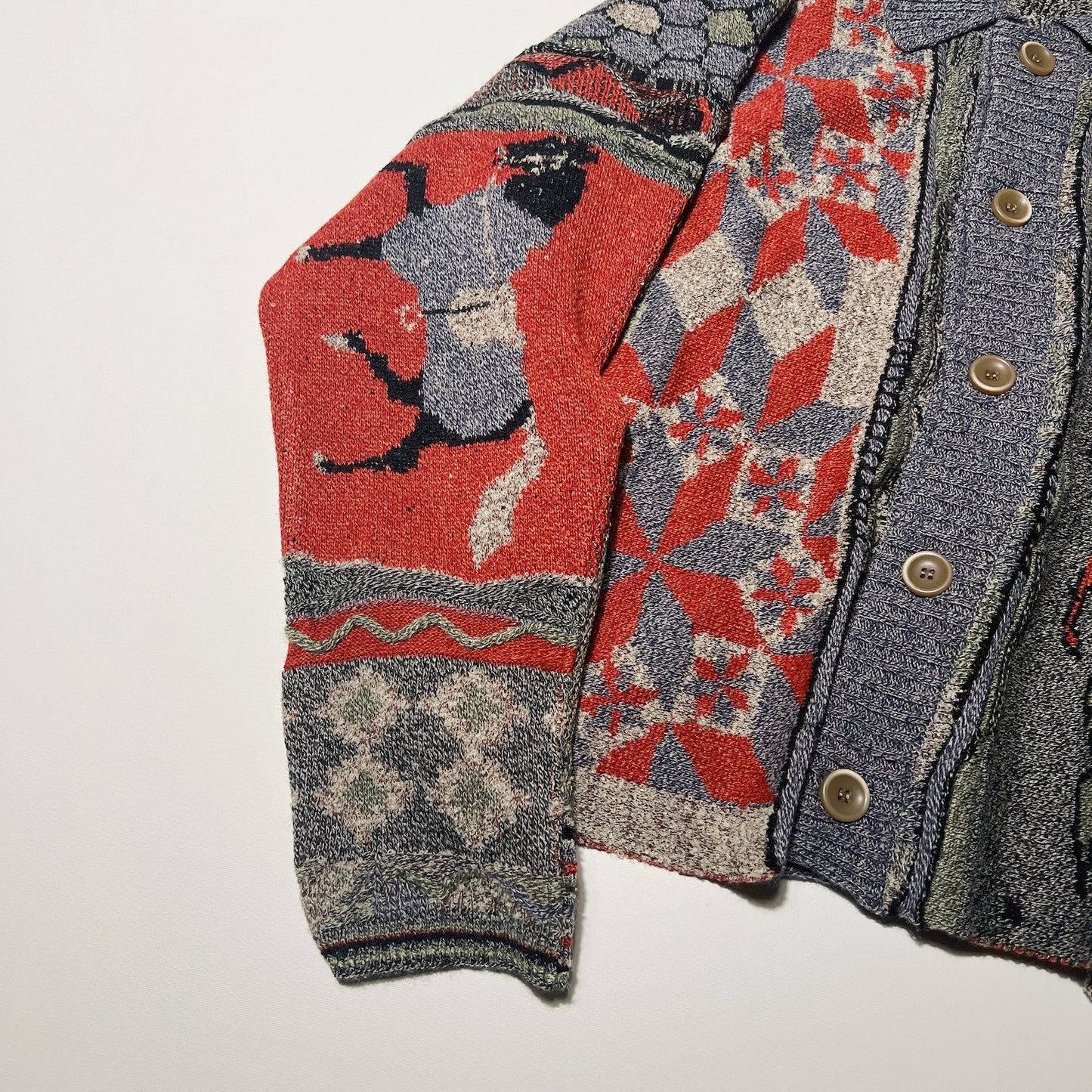 Collage jacquard knit Multi