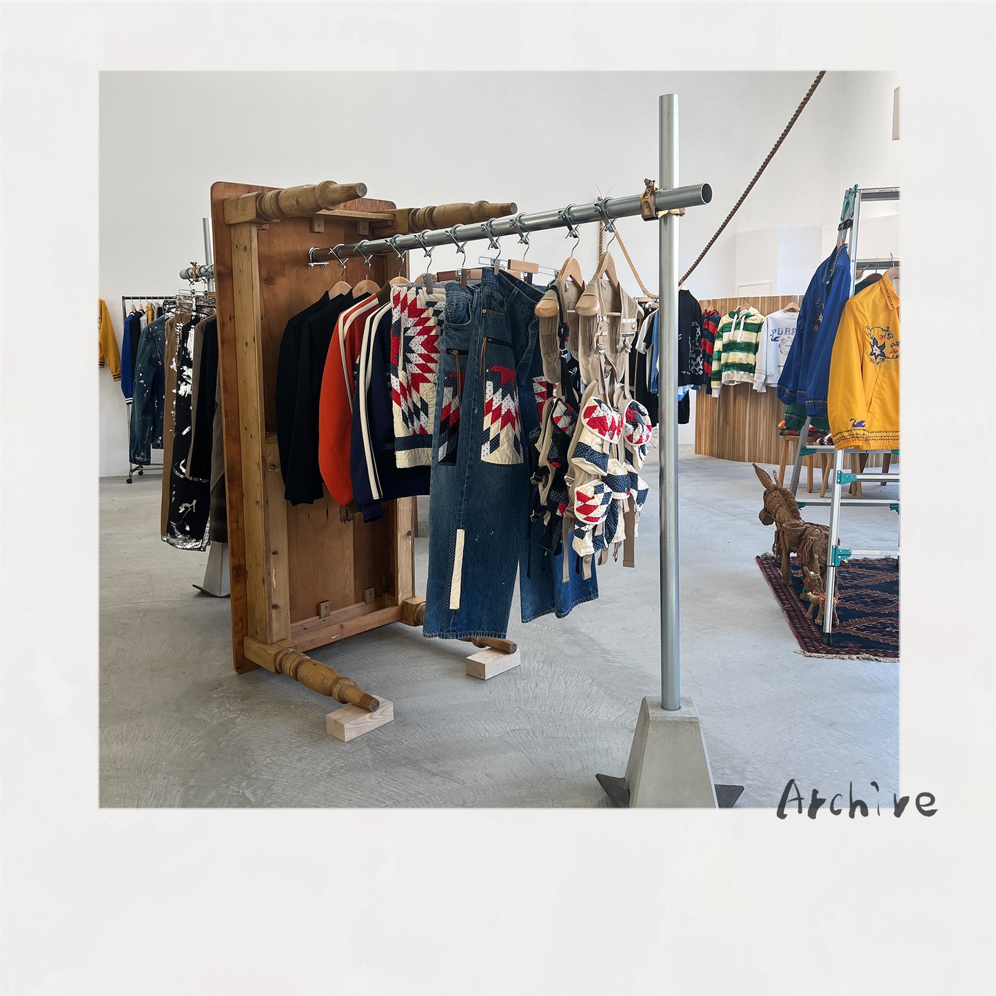 Hanging rack A
