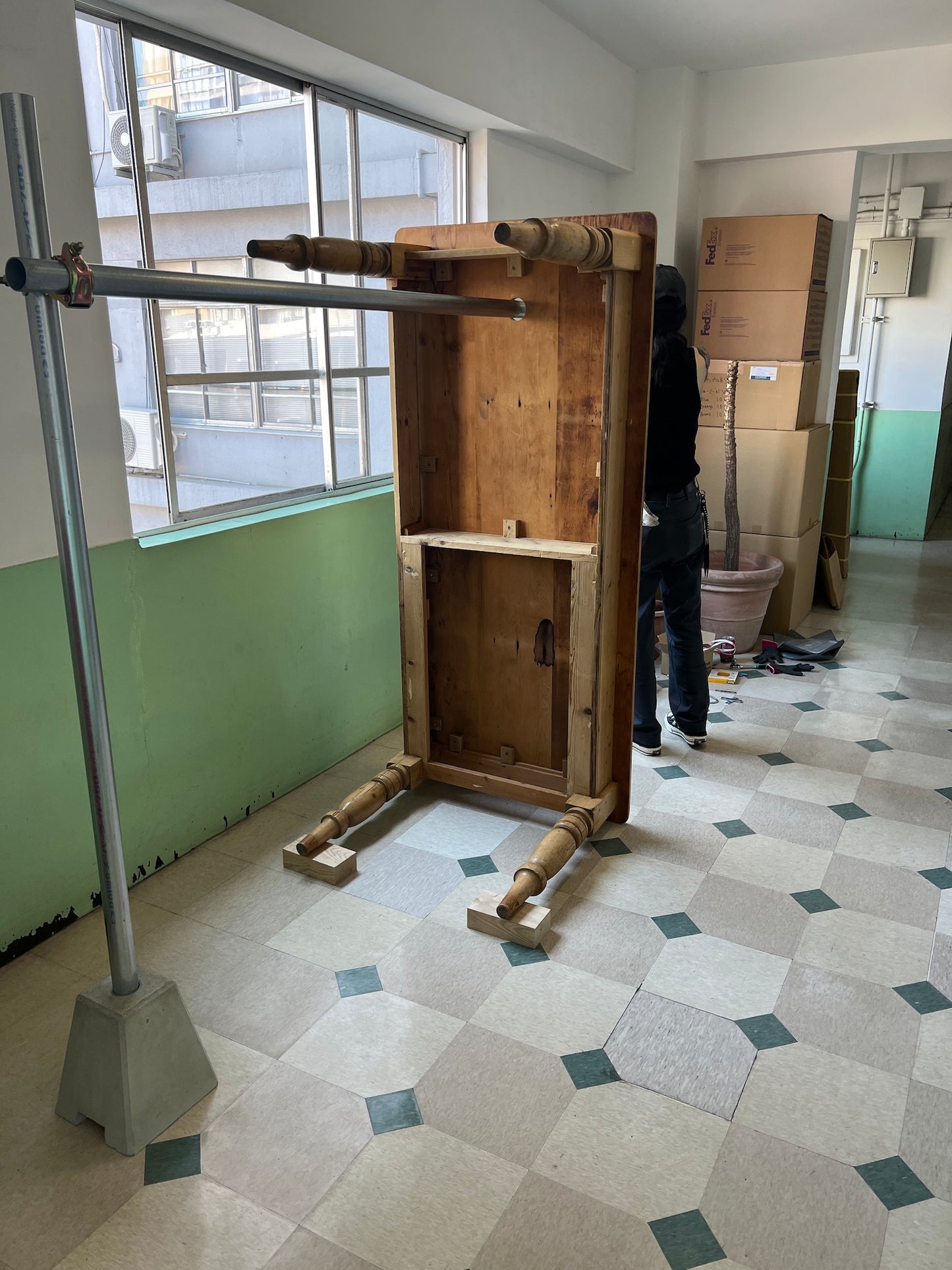 Hanging rack A