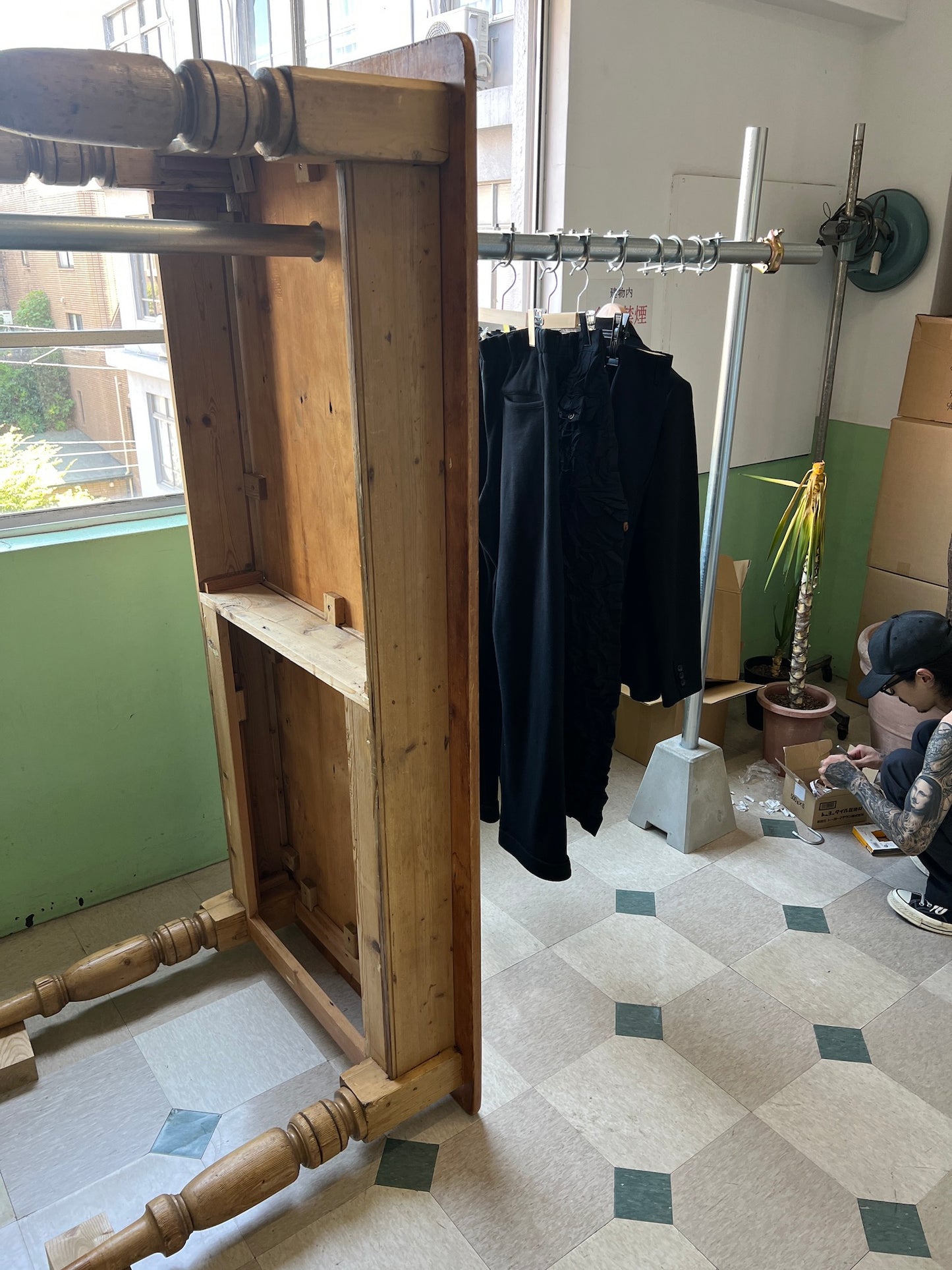 Hanging rack A