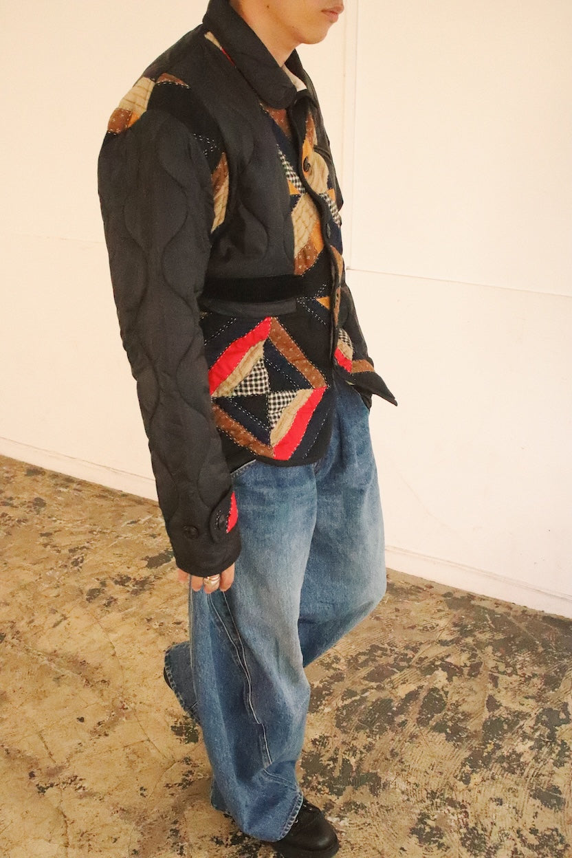 Quilt jacket Navy