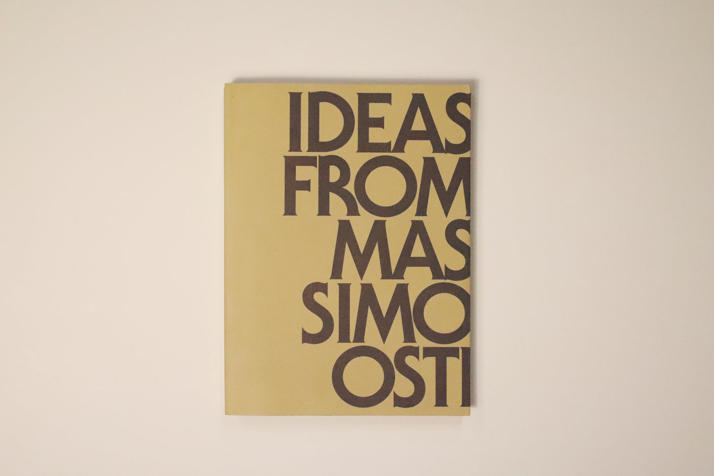 IDEAS FROM MASSIMO OSTI