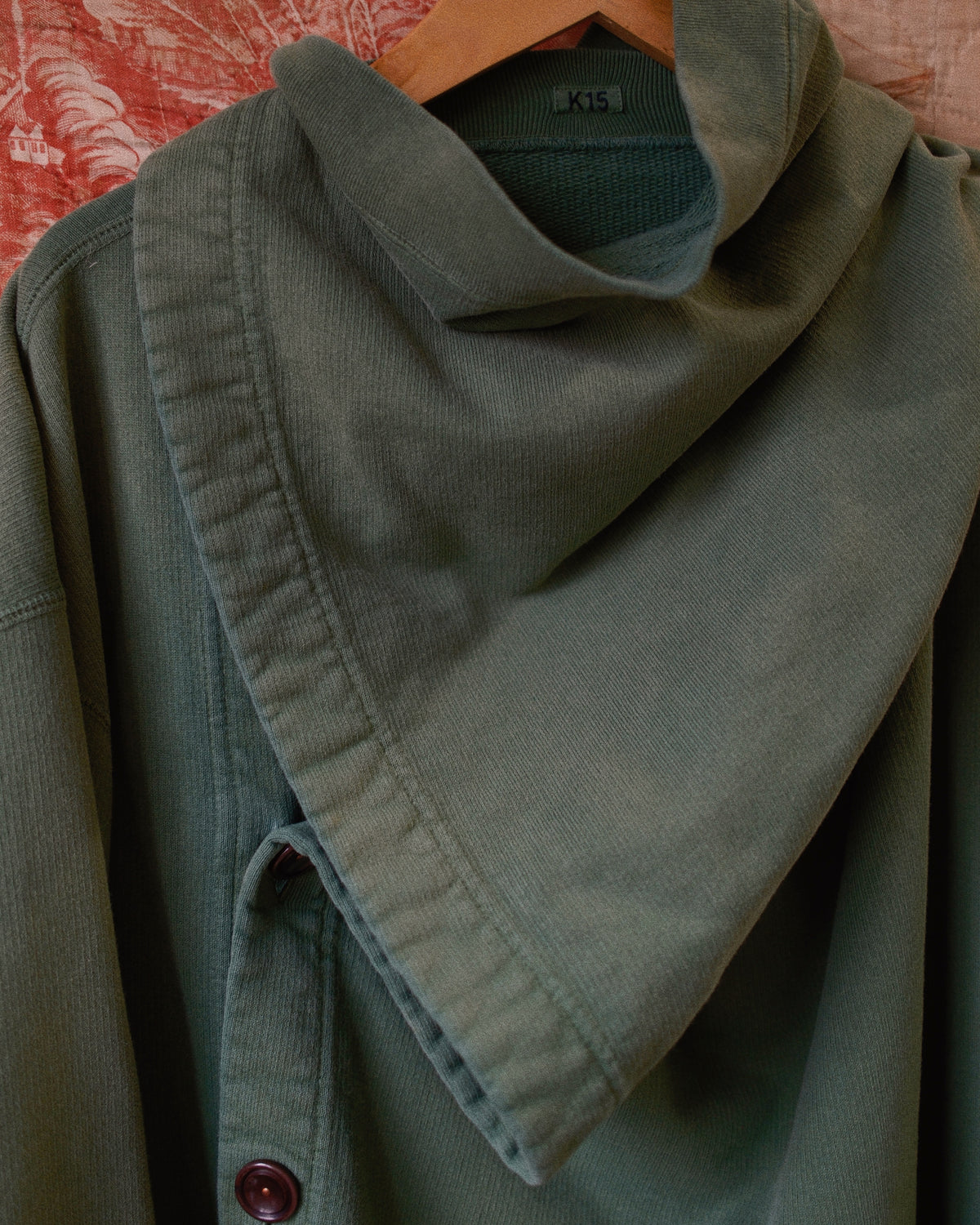 Asymmetric Sweatshirt Green