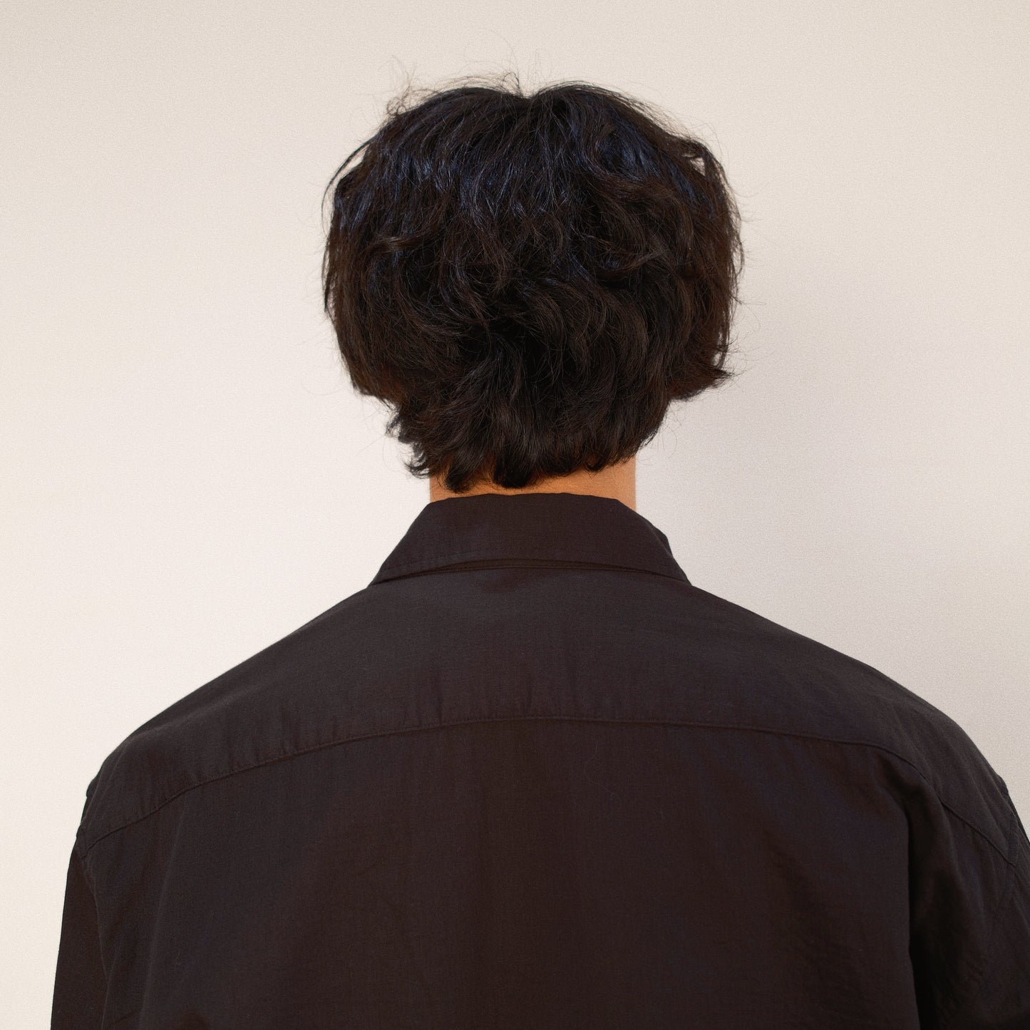 Asymmetric Shirt Balck