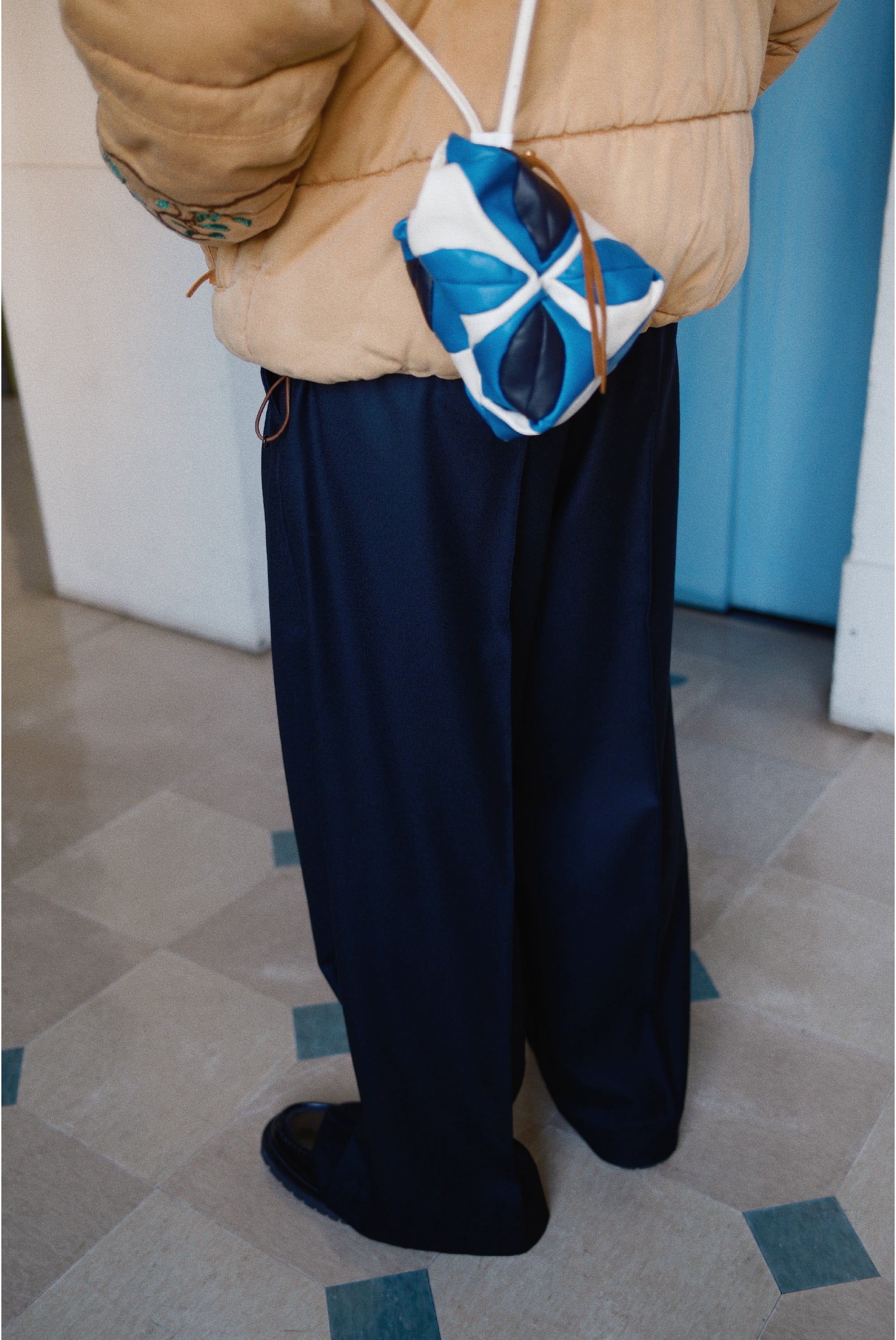 Tuck Pleats pants Black – EYE/KHOKI