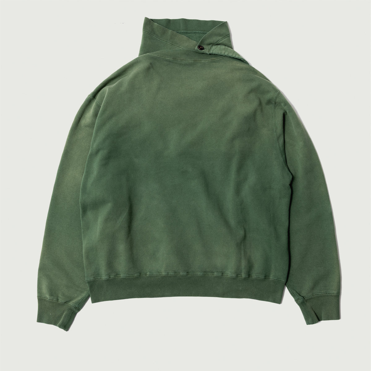 Asymmetric Sweatshirt Green