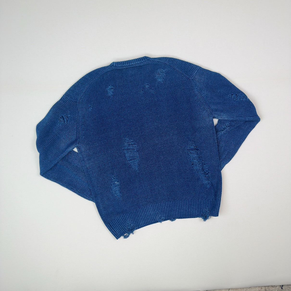 Indigo pullover knit Light Indigo