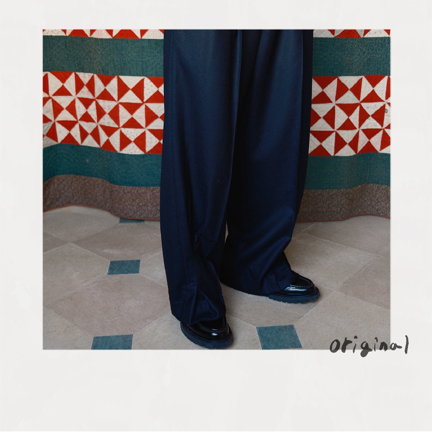 Tuck Pleats pants Black