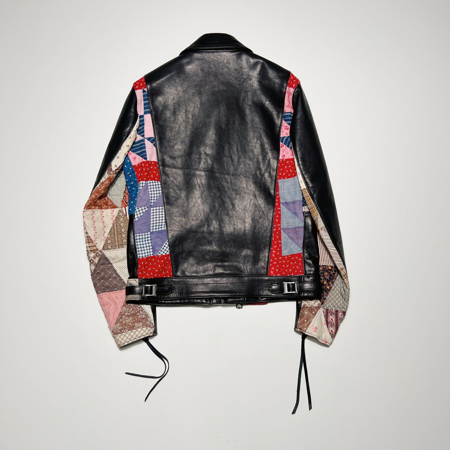 Vintage American quilt riders jacket