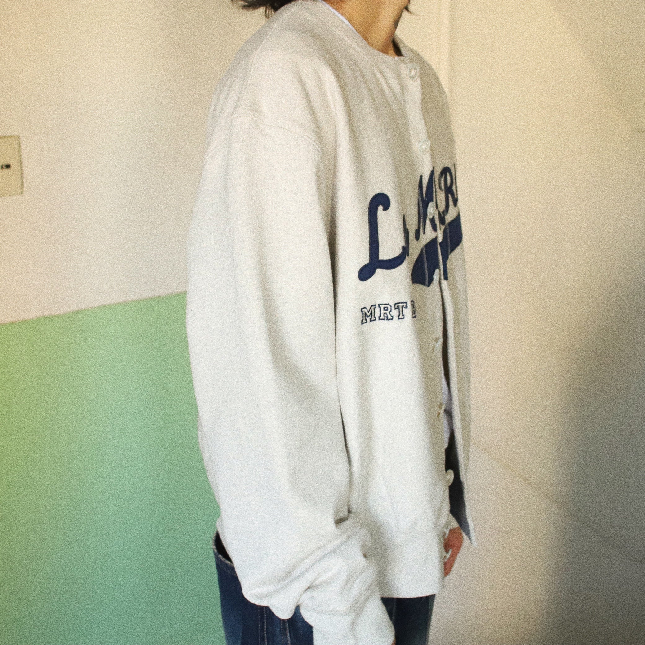 Sweat cardigan Oatmeal – EYE/KHOKI