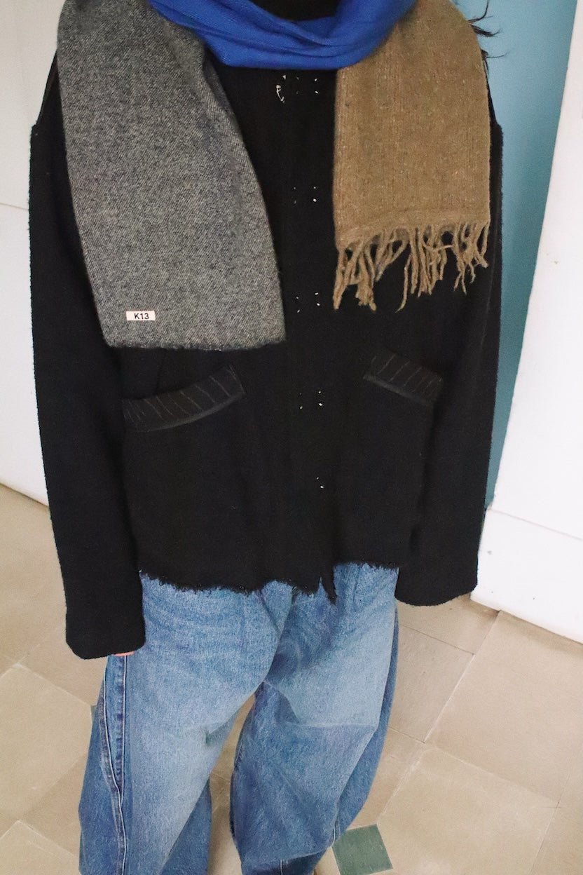 Panel-design muﬄer Blue