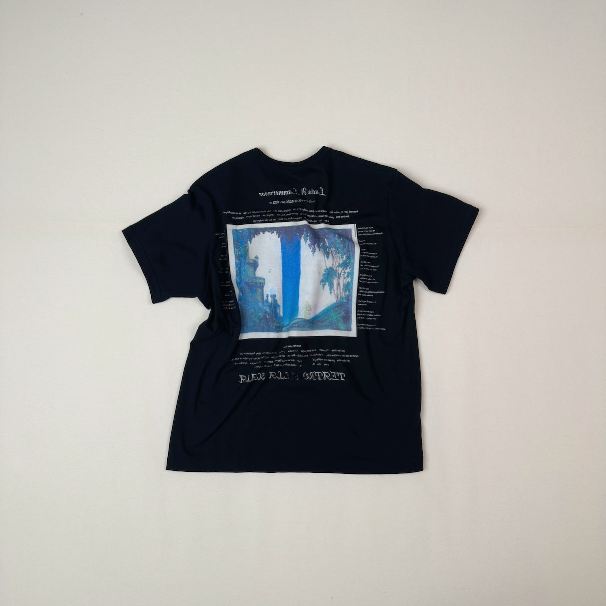 Printed T-shirt Black