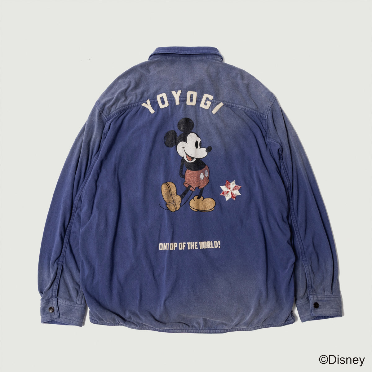 Faded work shirt Blue