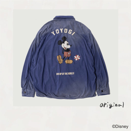 Faded work shirt Blue