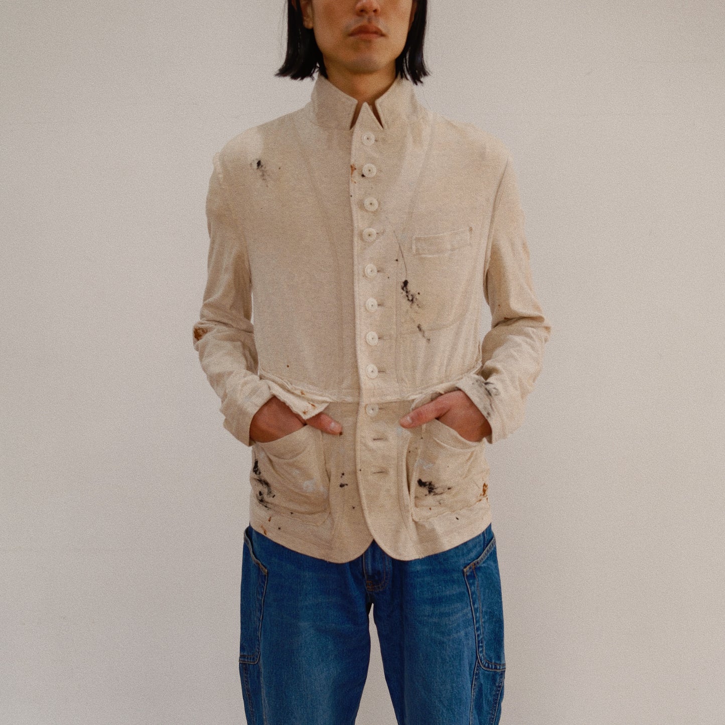 Faded Memory Jacket  Oatmeal