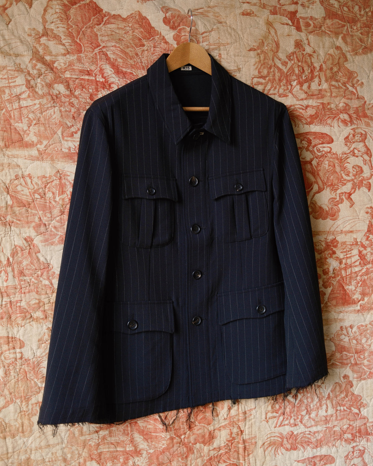 Bonded Wool Jacket　Black