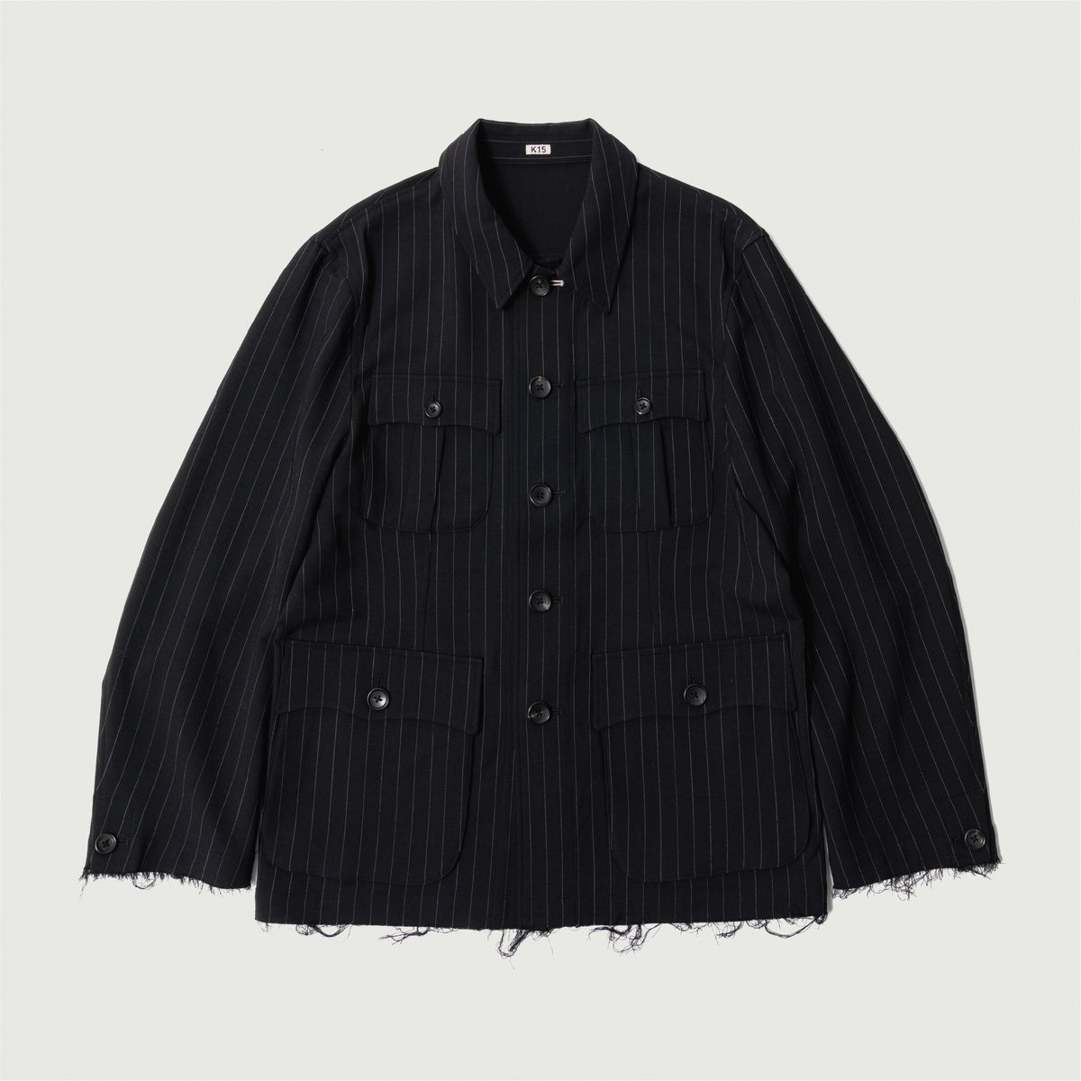 Bonded Wool Jacket　Black