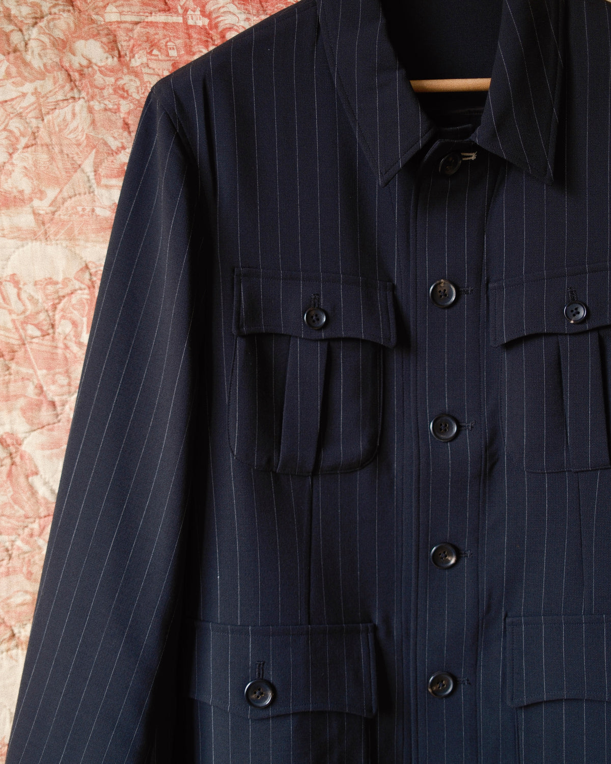 Bonded Wool Jacket　Black