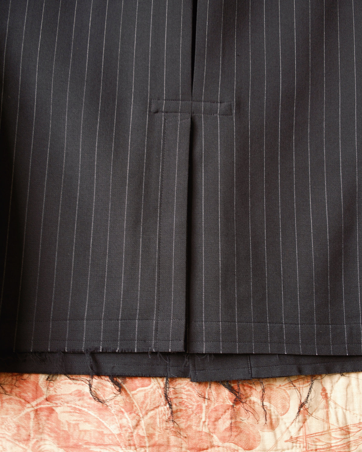 Bonded Wool Jacket　Black