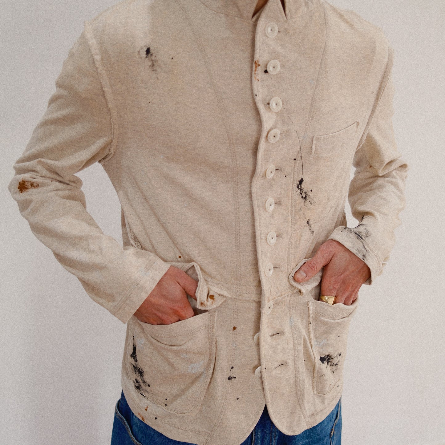 Faded Memory Jacket  Oatmeal