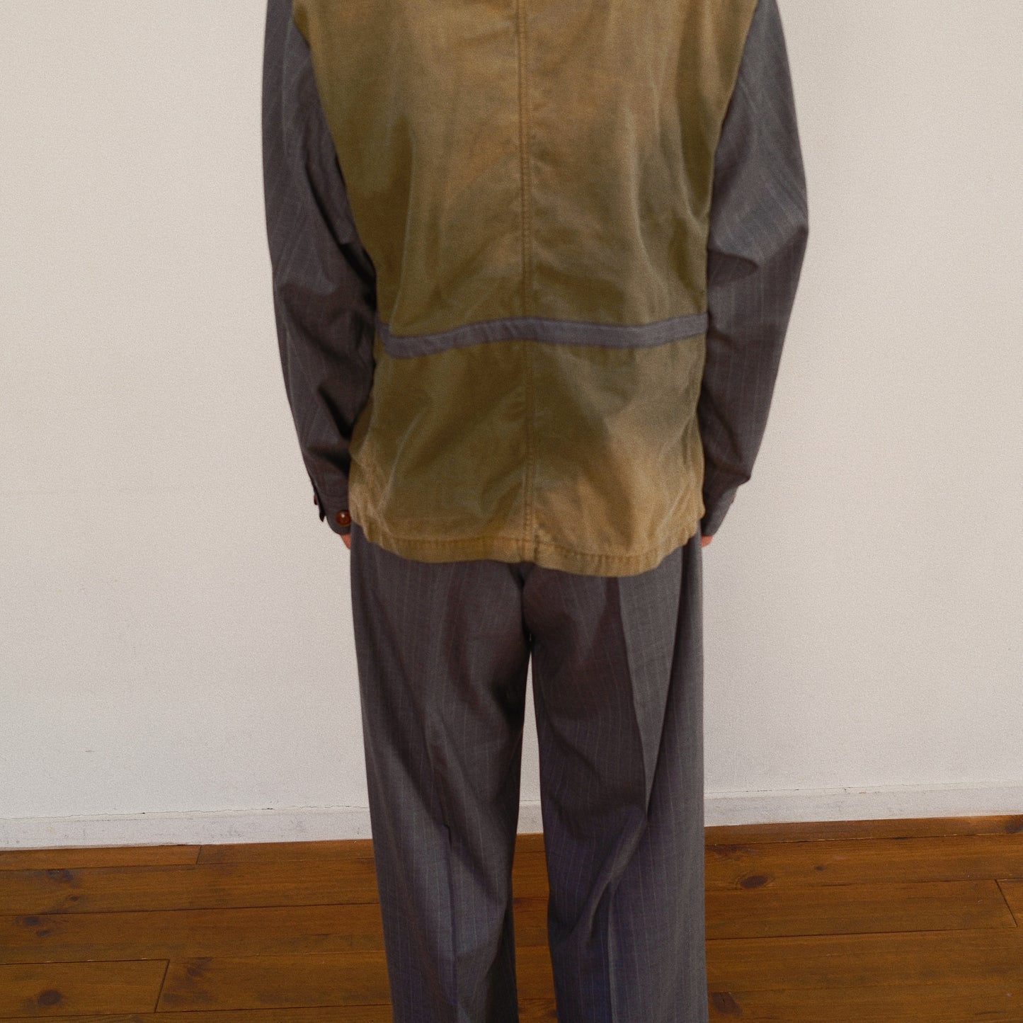 Combination Military Jacket Khaki