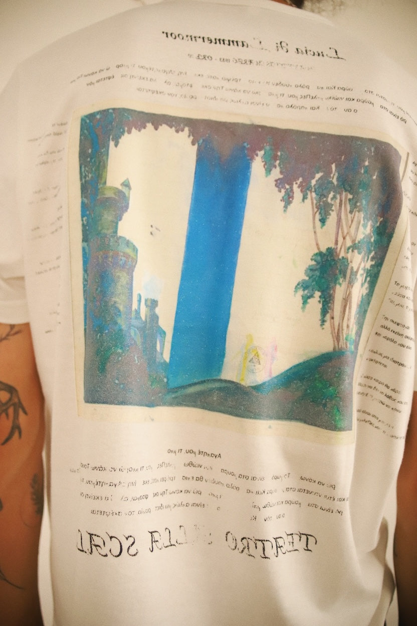 Printed T-shirt White