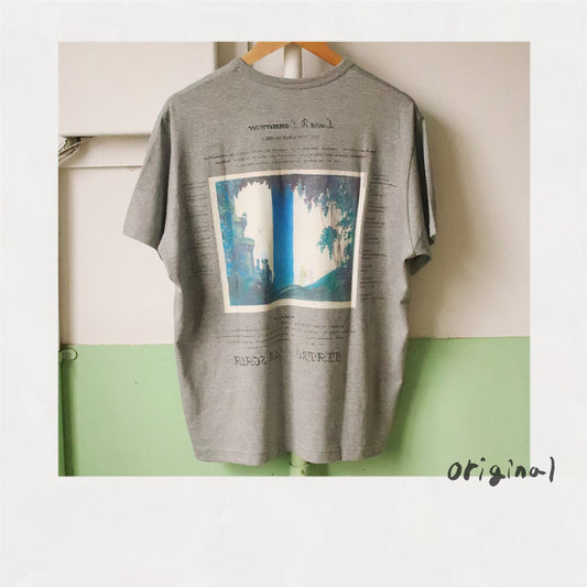 Printed T-shirt Gray
