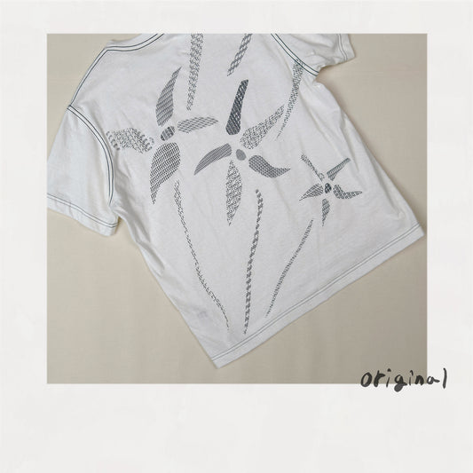Printed T-shirt White