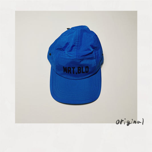 "MRT" nylon cap Blue