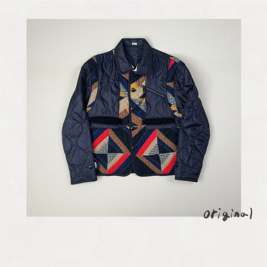 Quilt jacket Navy
