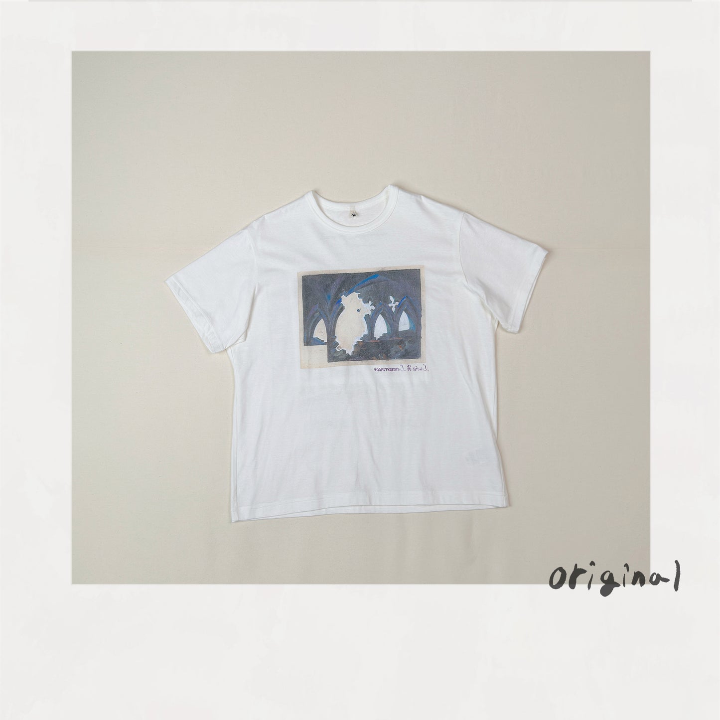 Printed T-shirt White