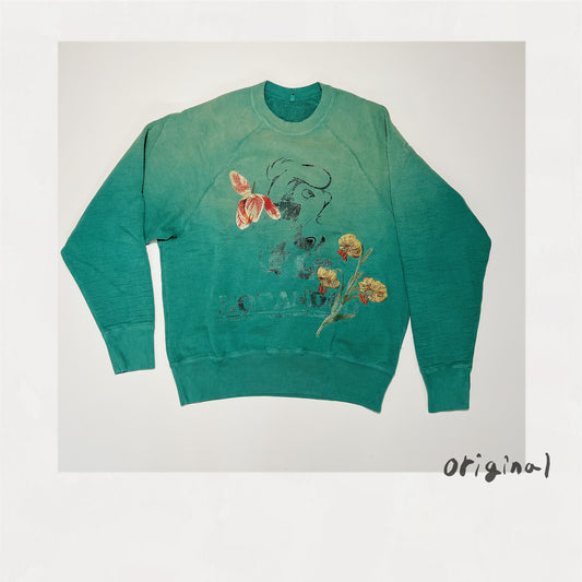 Vintage finished sweatshirt Green