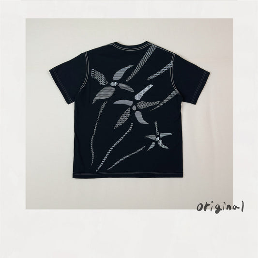 Printed T-shirt Black