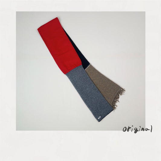 Panel-design muﬄer Red