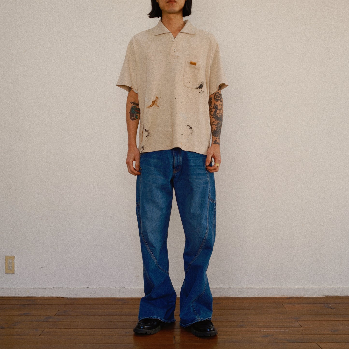 Faded Memory T Shirt　Oatmeal