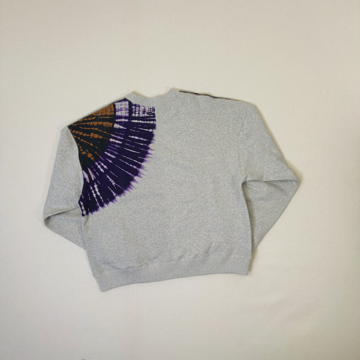 Tie-Dye Sweat Shirt Oatmeal