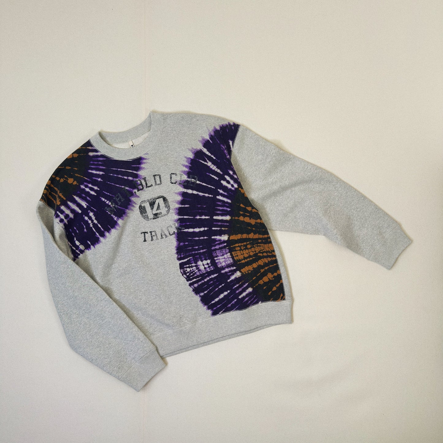 Tie-Dye Sweat Shirt Oatmeal