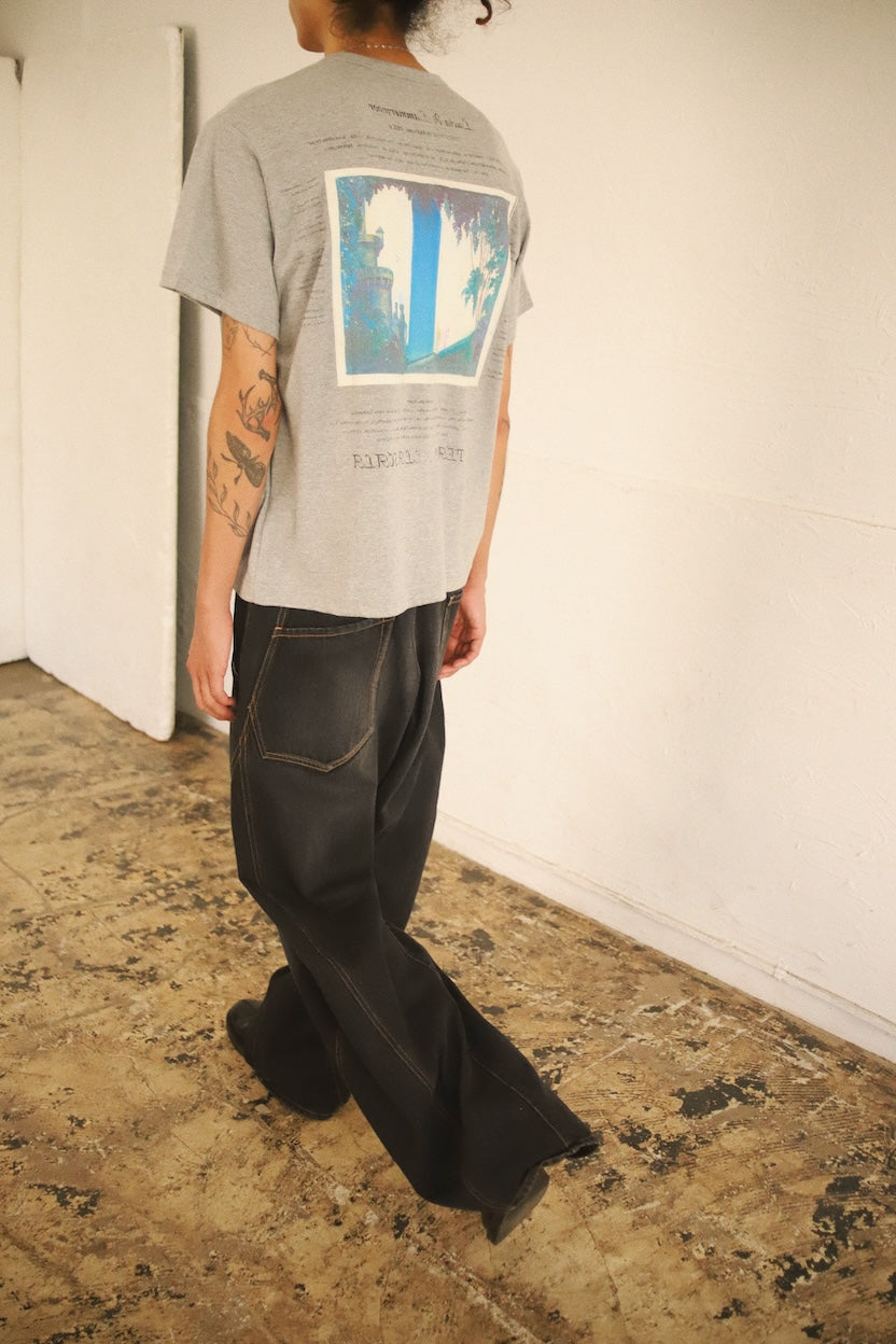 Printed T-shirt Gray