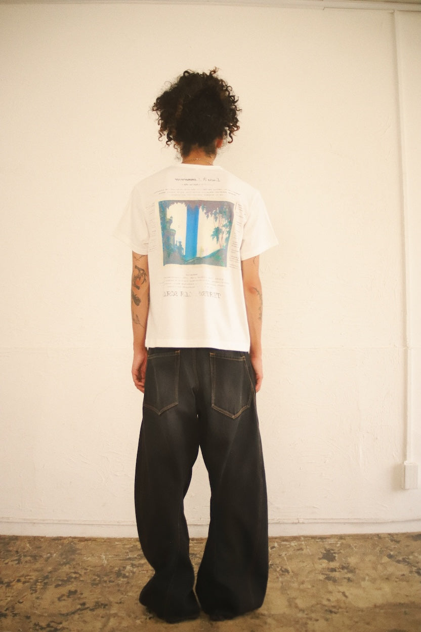 Printed T-shirt White