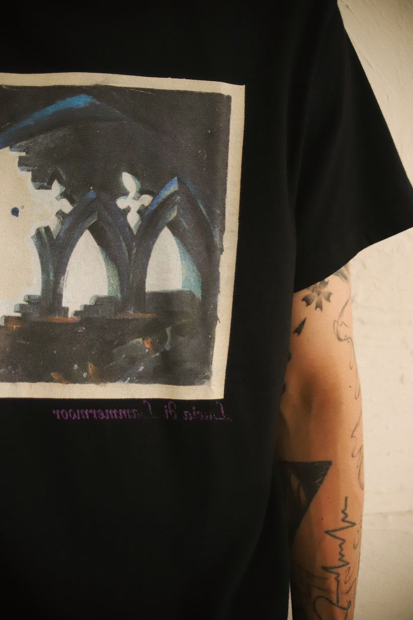 Printed T-shirt Black