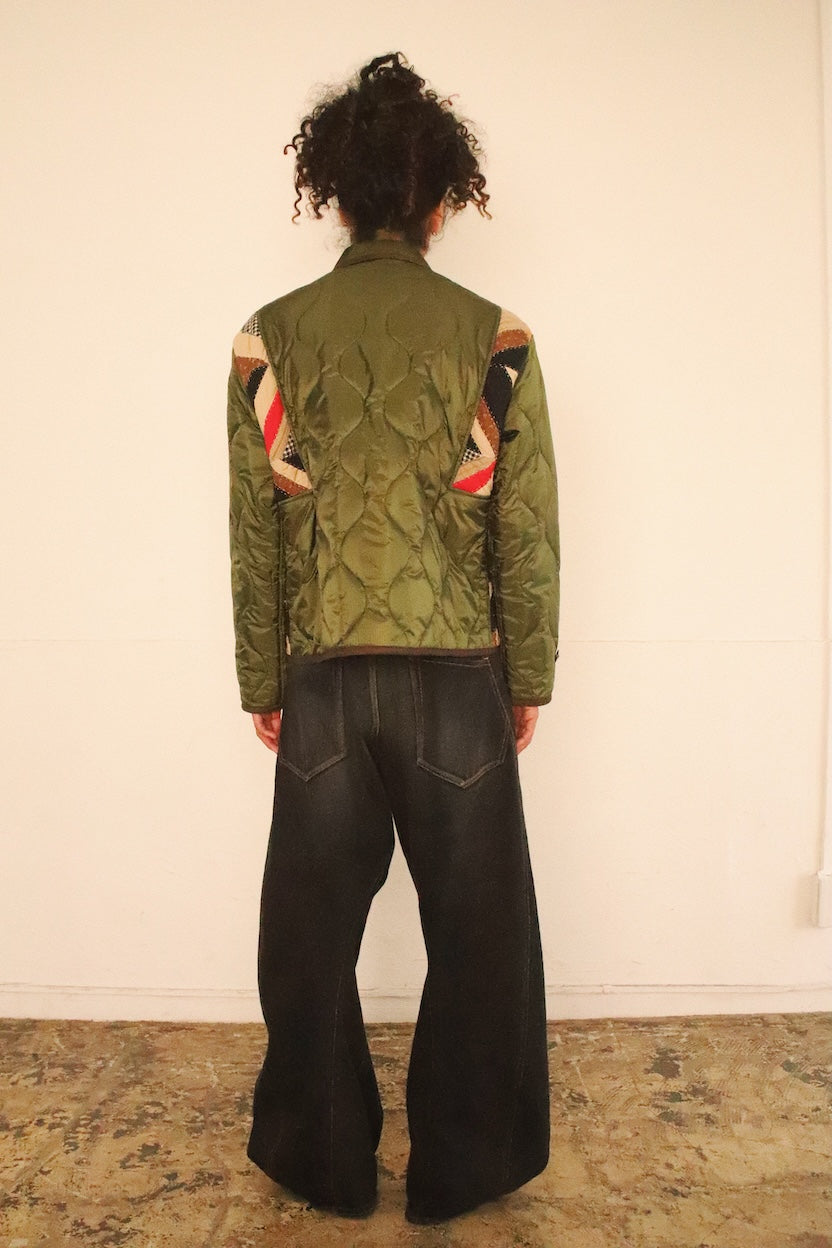 Quilt jacket Beige