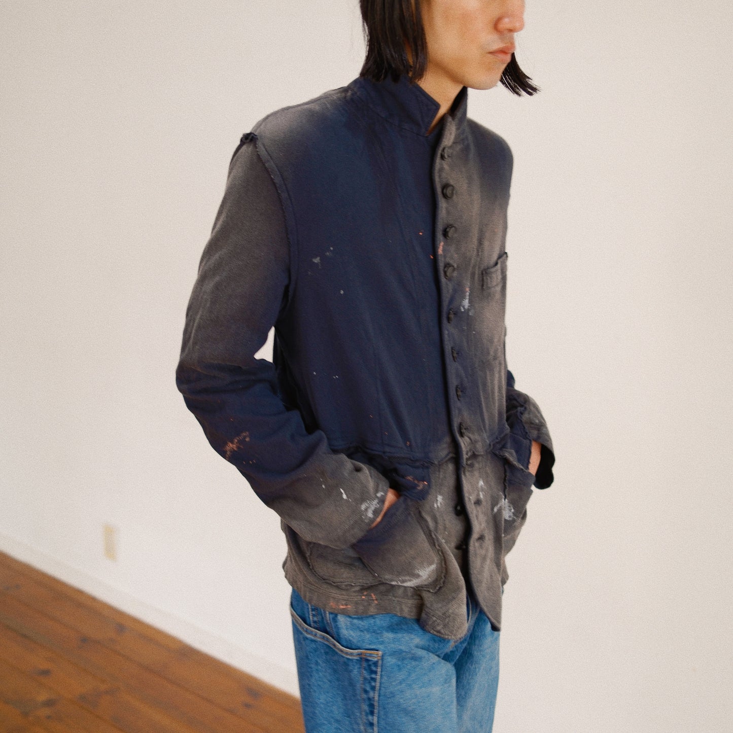 Faded Memory Jacket  Black