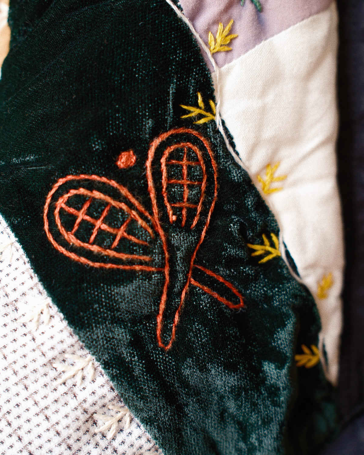 Quilt bomber jacket Black