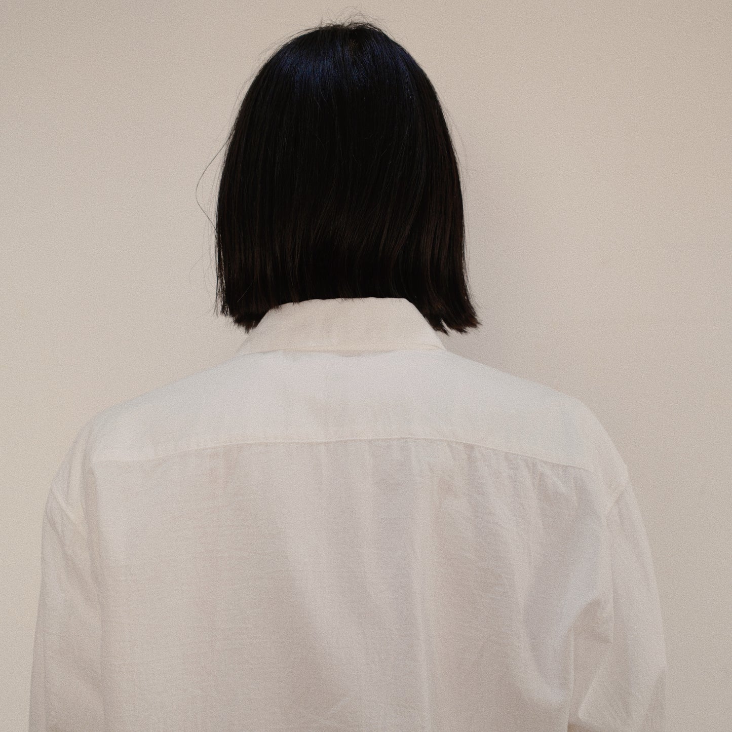 Asymmetric Shirt White