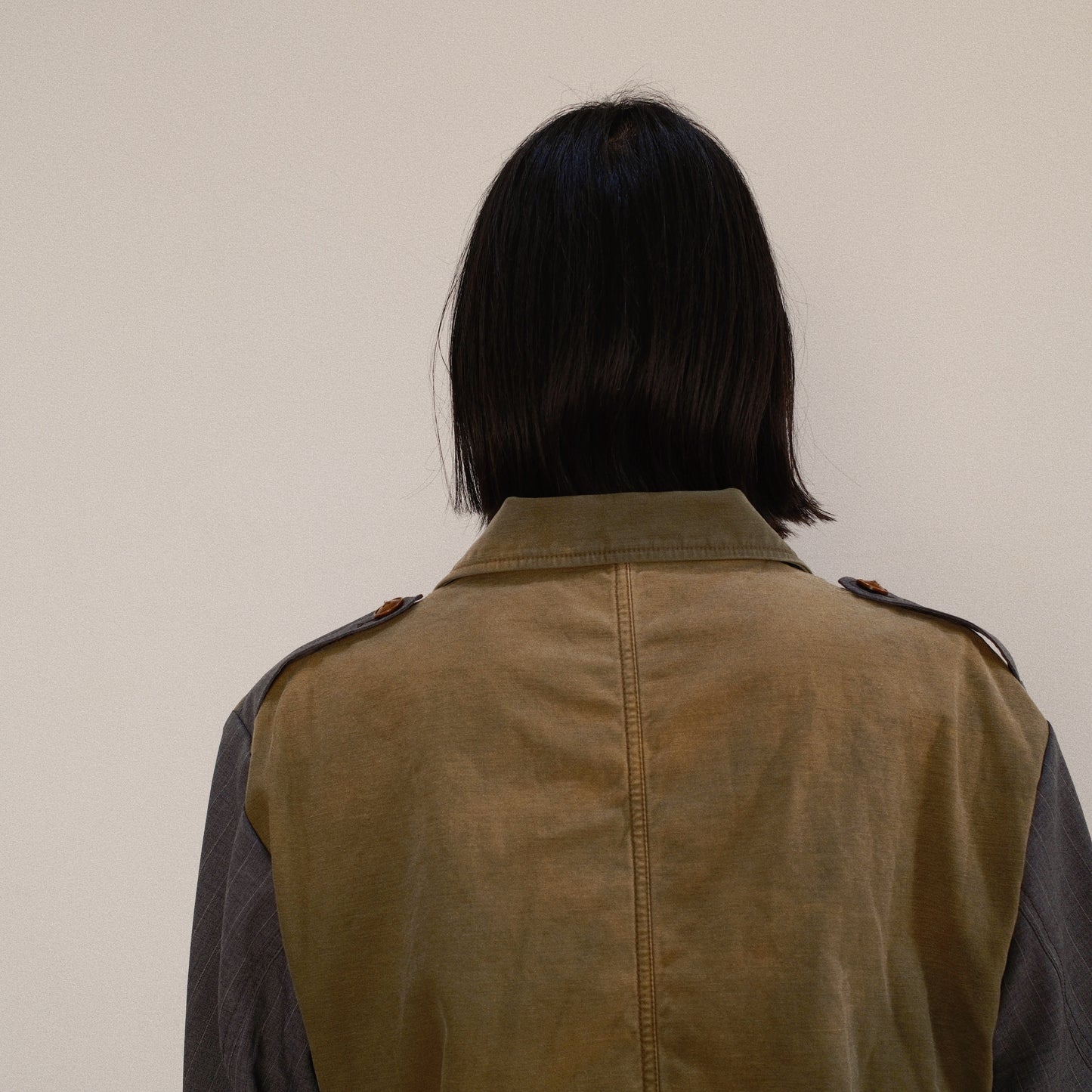 Combination Military Jacket Khaki