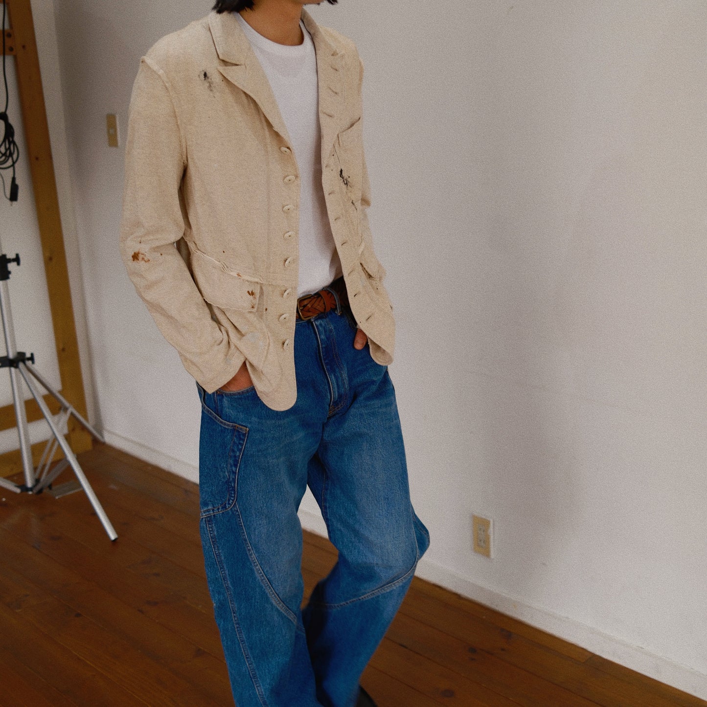 Faded Memory Jacket  Oatmeal