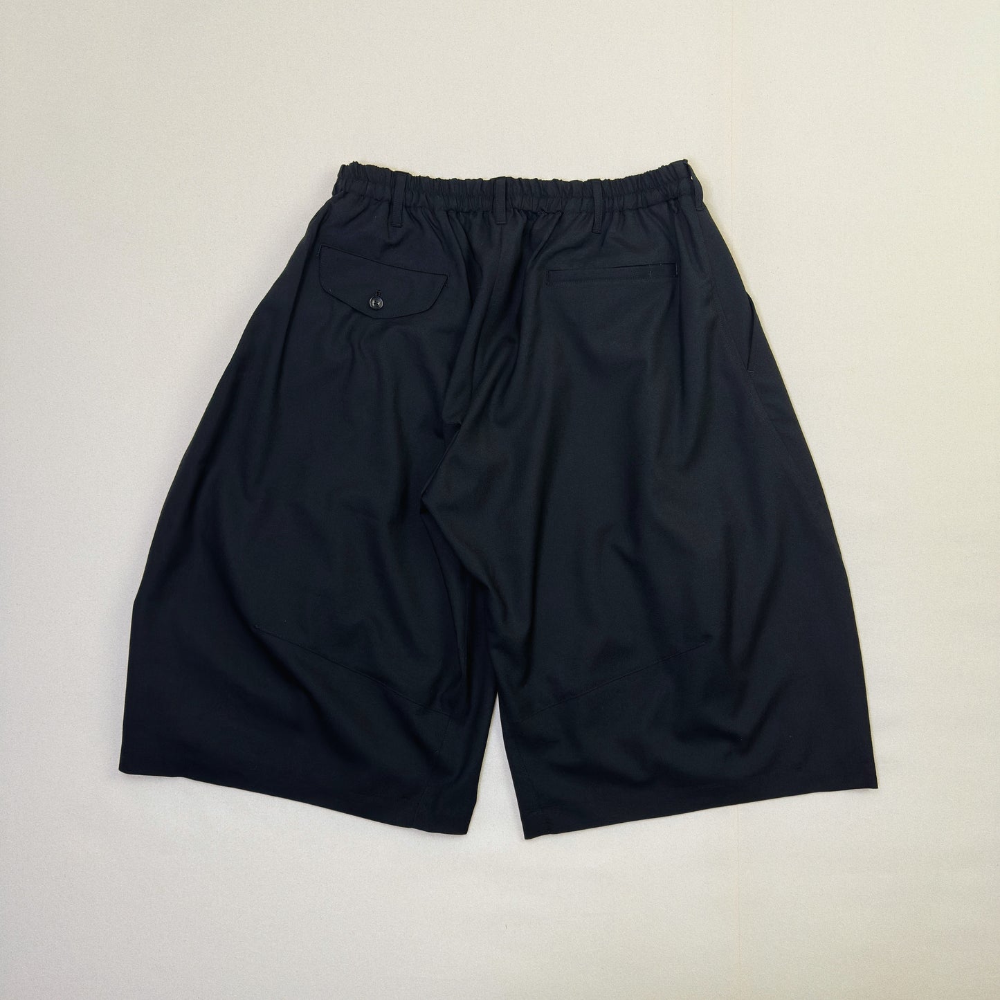 Pleated Balloon Dress Pants  Black