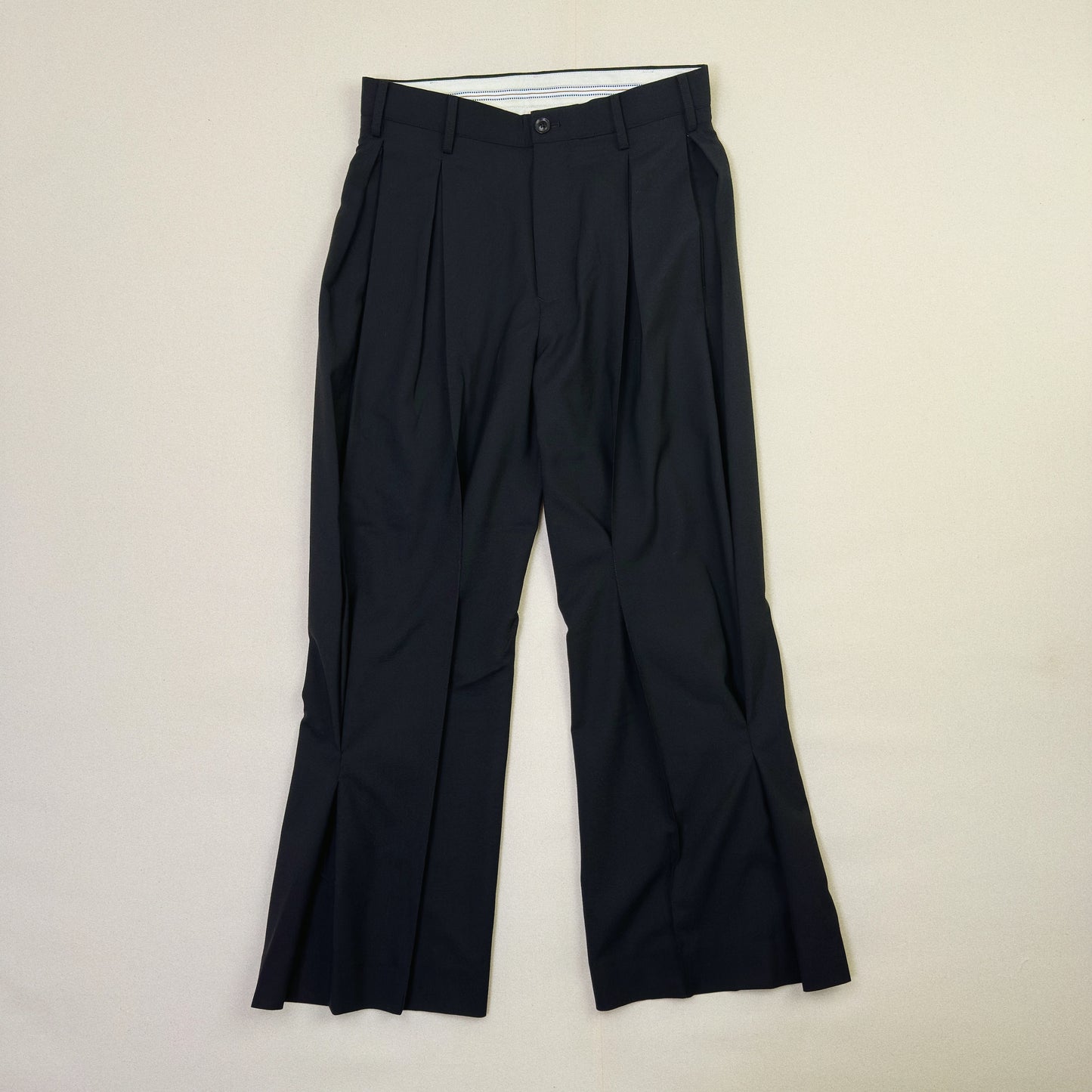 Pleated Dress Pants　Black