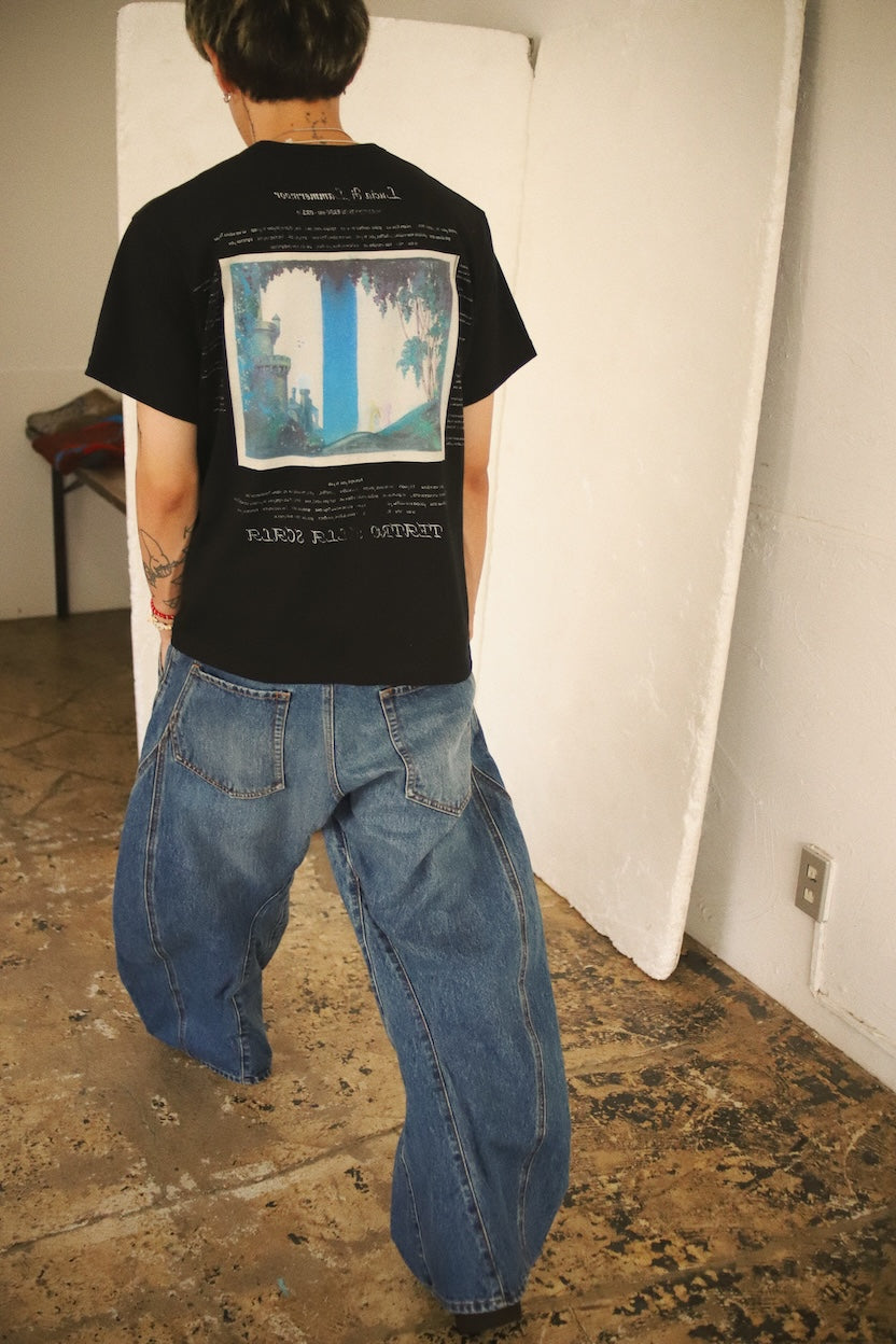 Printed T-shirt Black